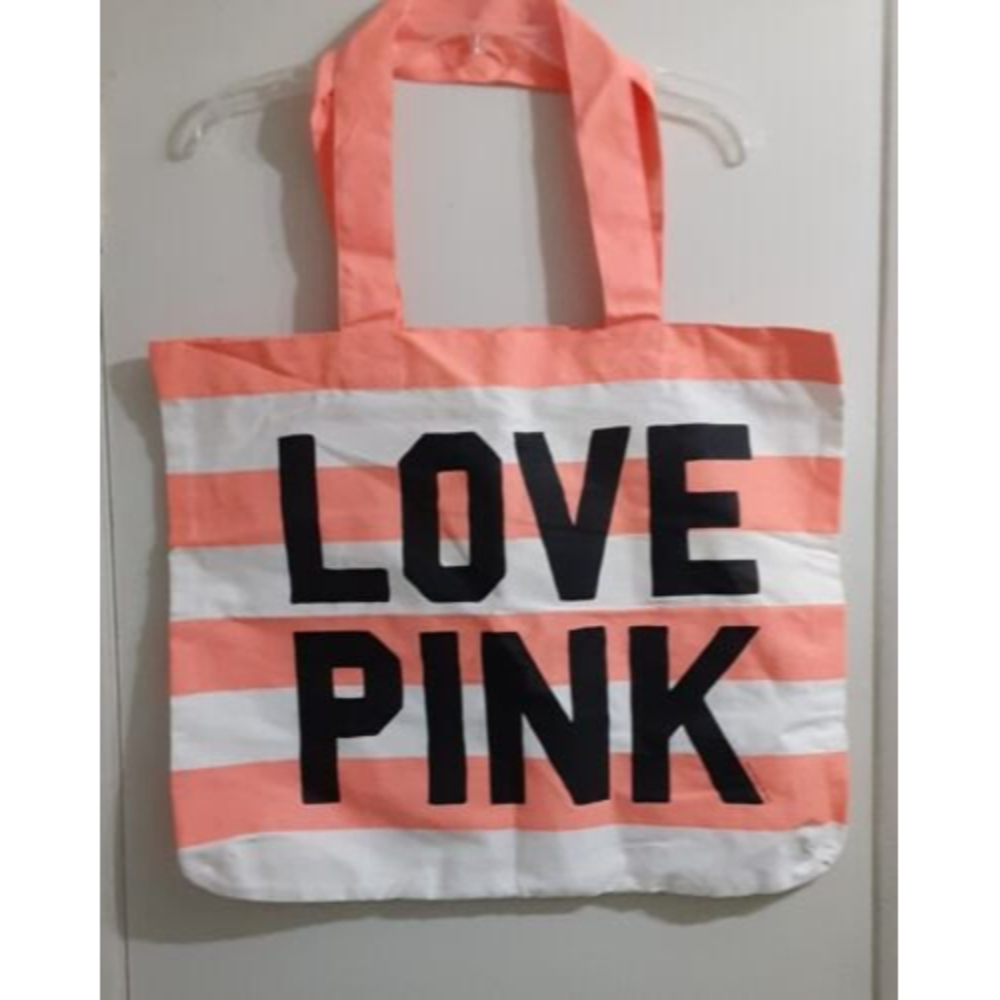 Victoria's secret pink Beach tote bag large  new